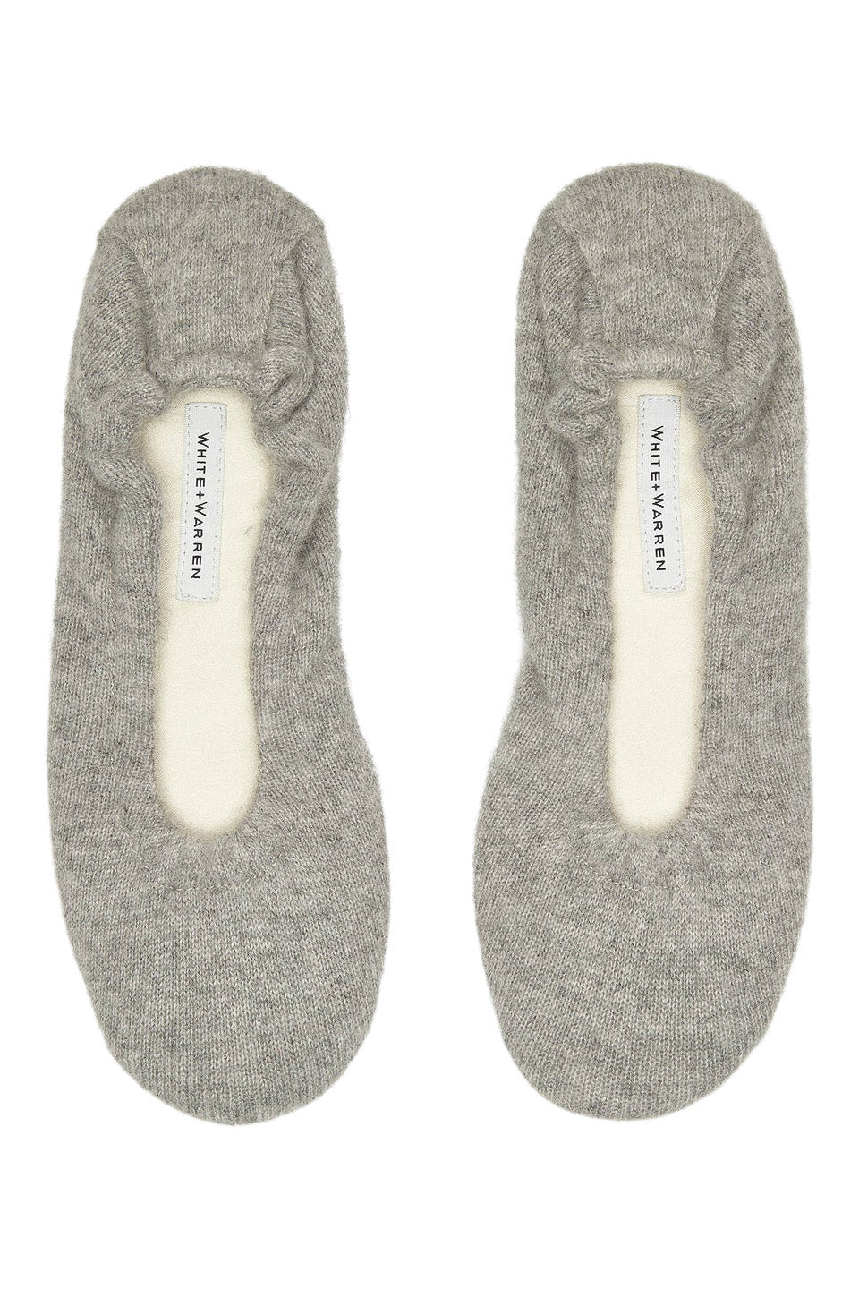 White & Warren Cashmere Ballet Slipper