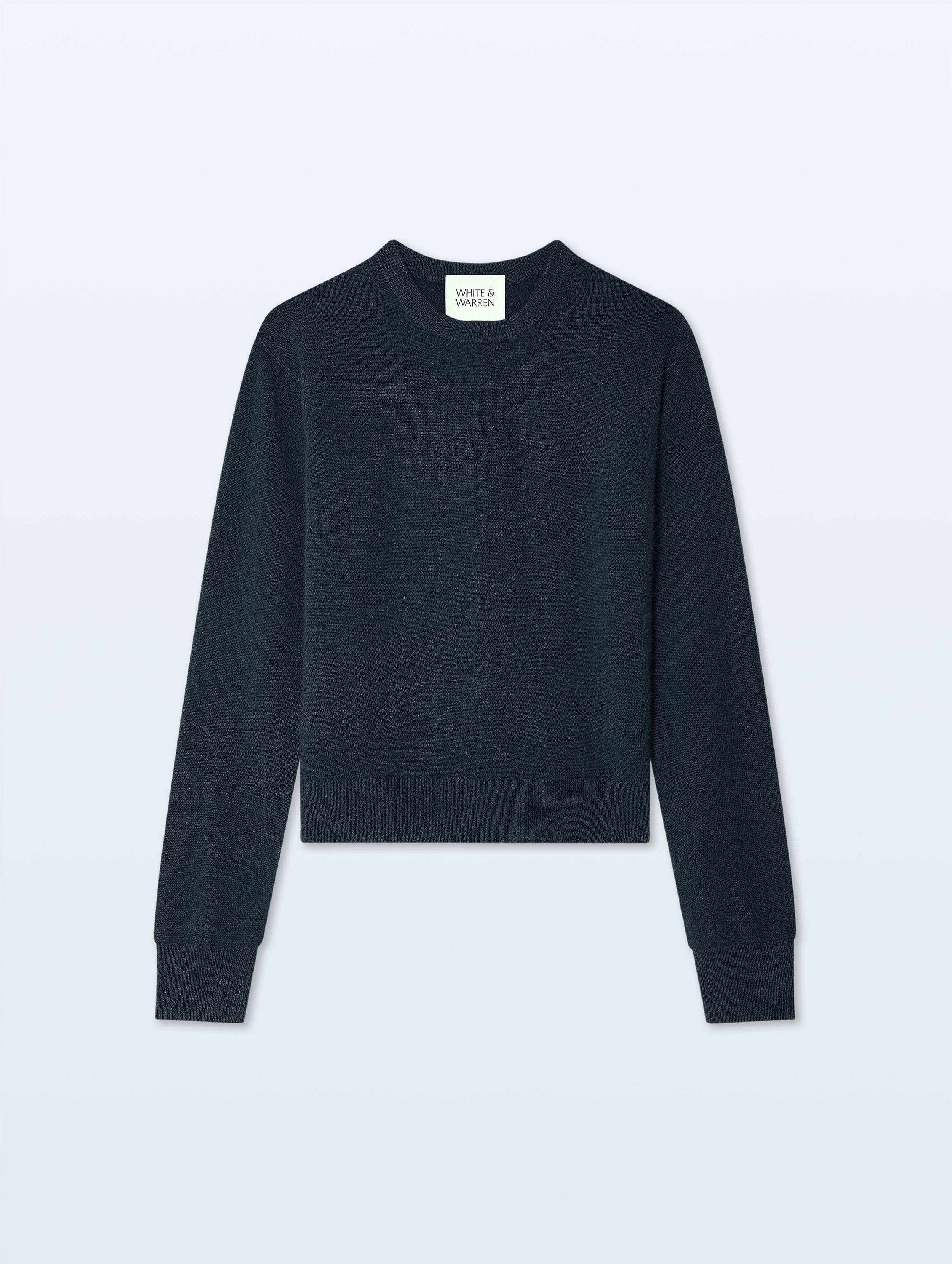 White & Warren Cashmere Crewneck Sweater