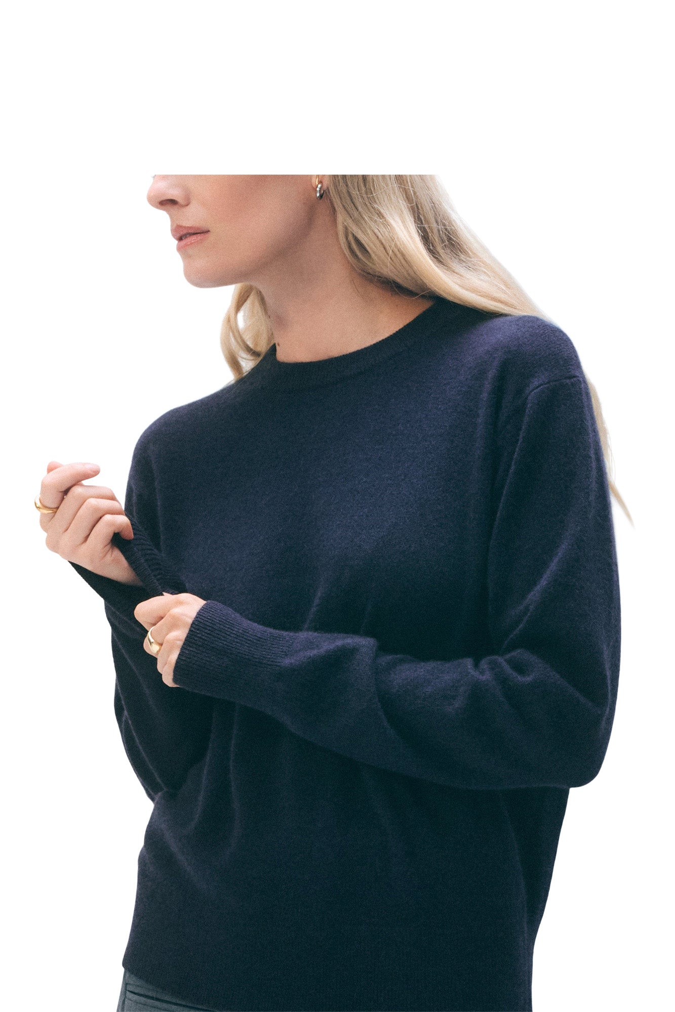 White & Warren Cashmere Crewneck Sweater