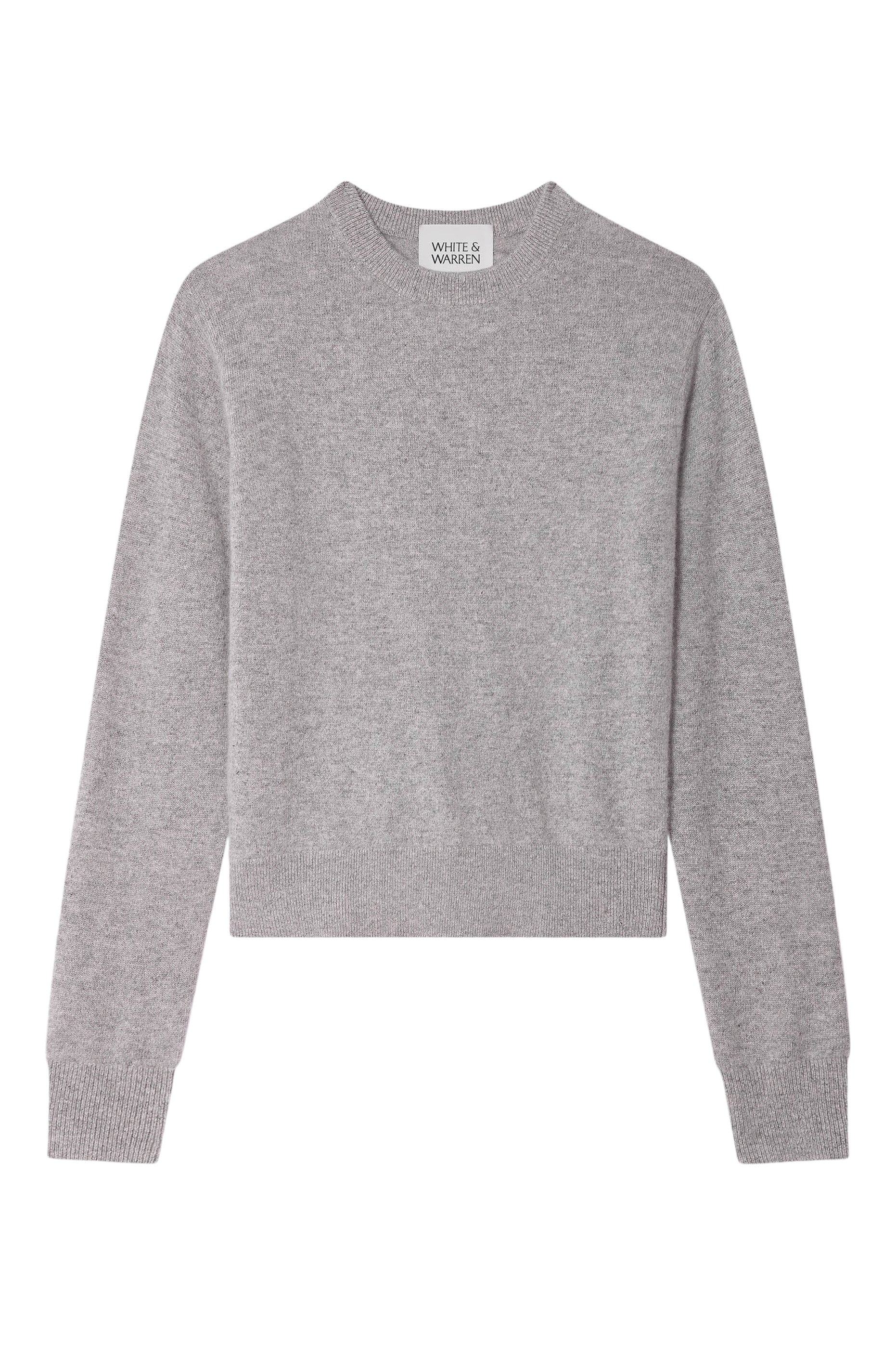 White & Warren Cashmere Crewneck Sweater