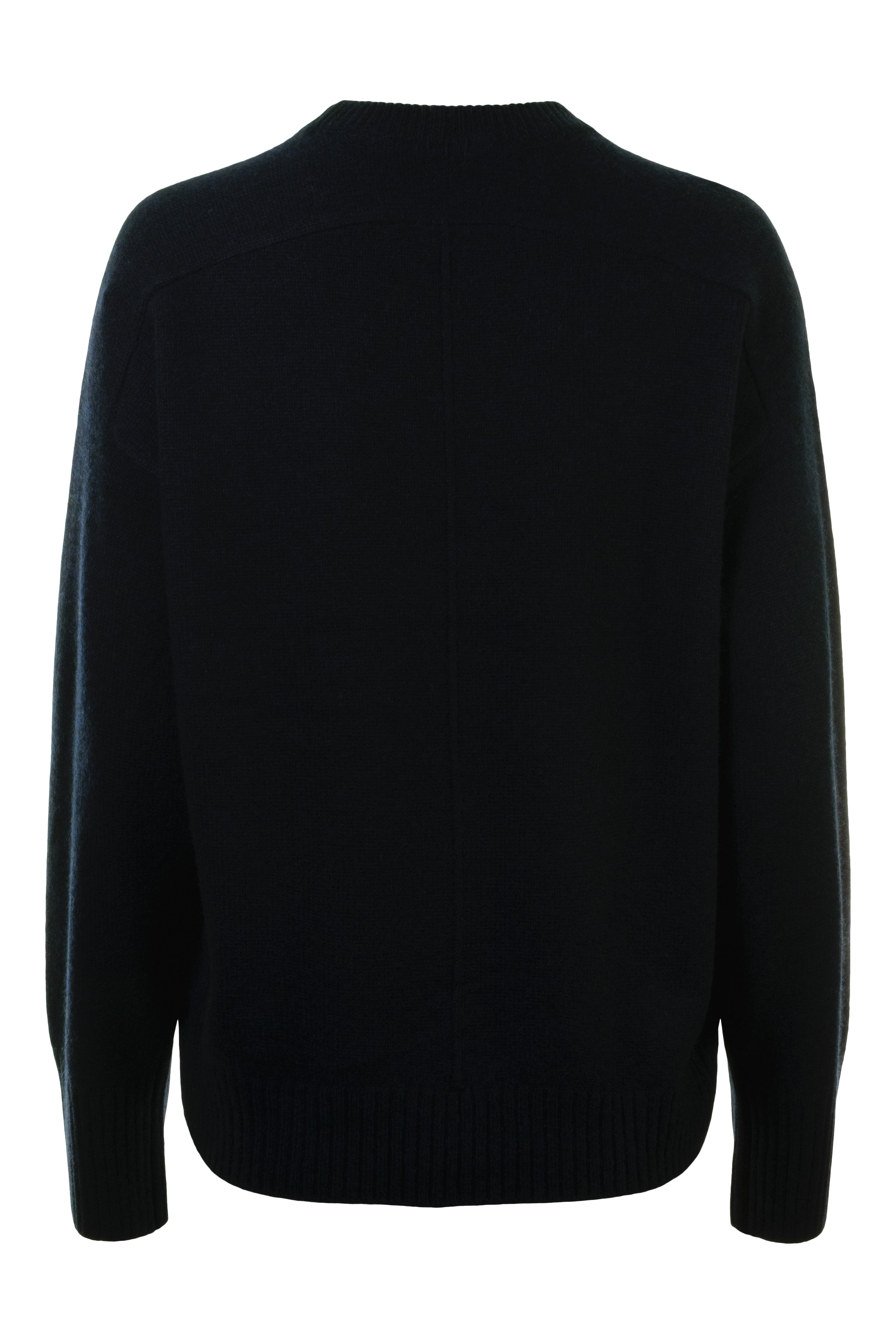 White & Warren Cashmere Saddle Sleeve Crewneck