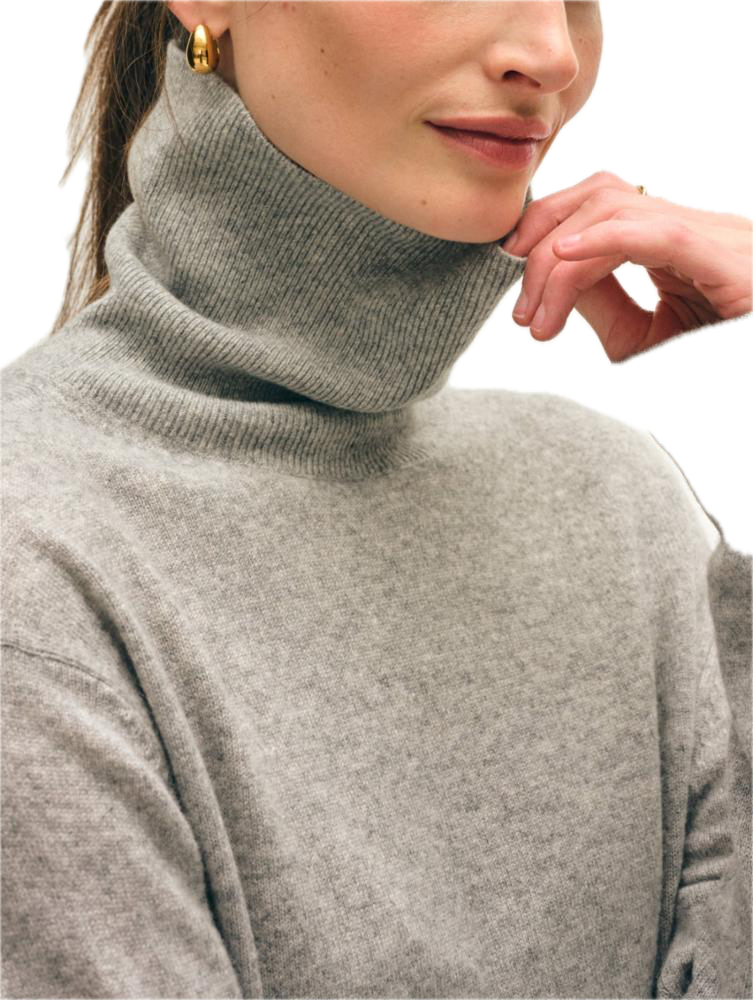 White & Warren Cashmere Turtleneck