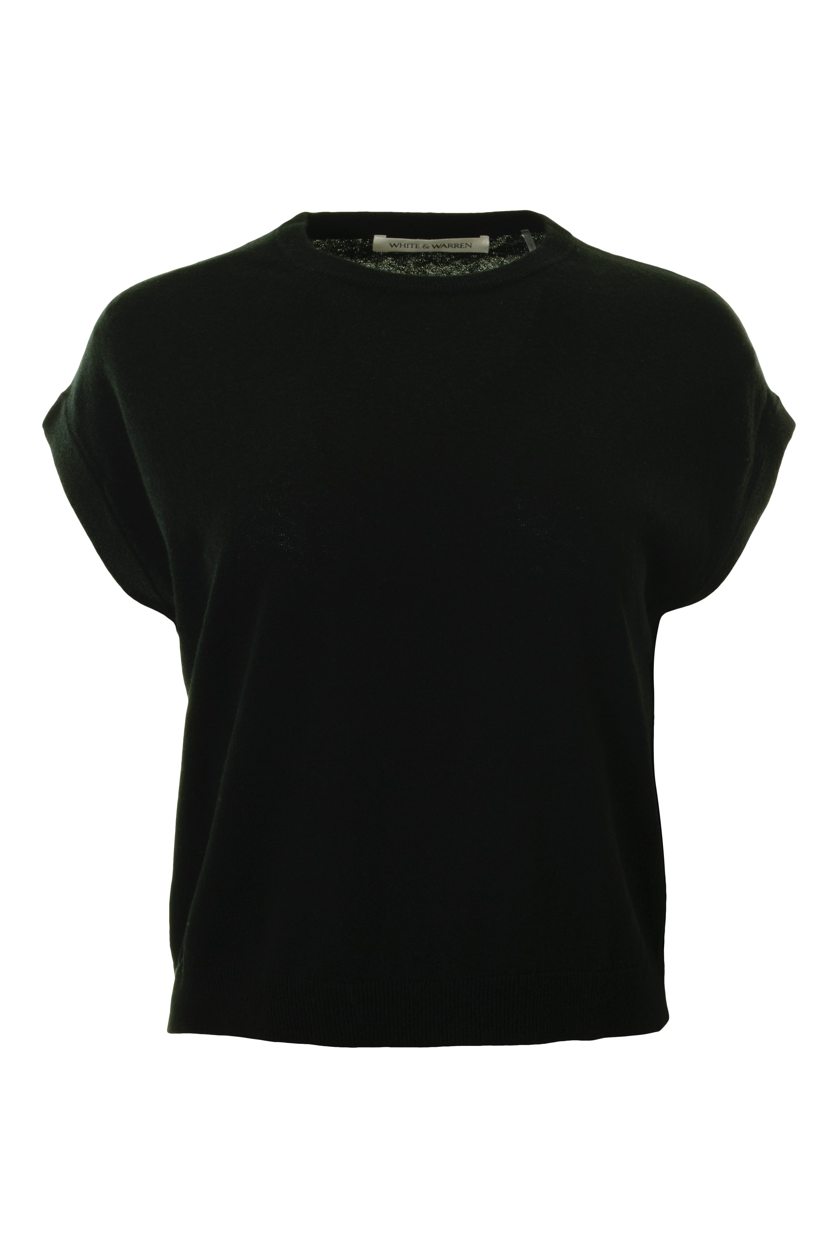 White & Warren Linen Blend T-Shirt