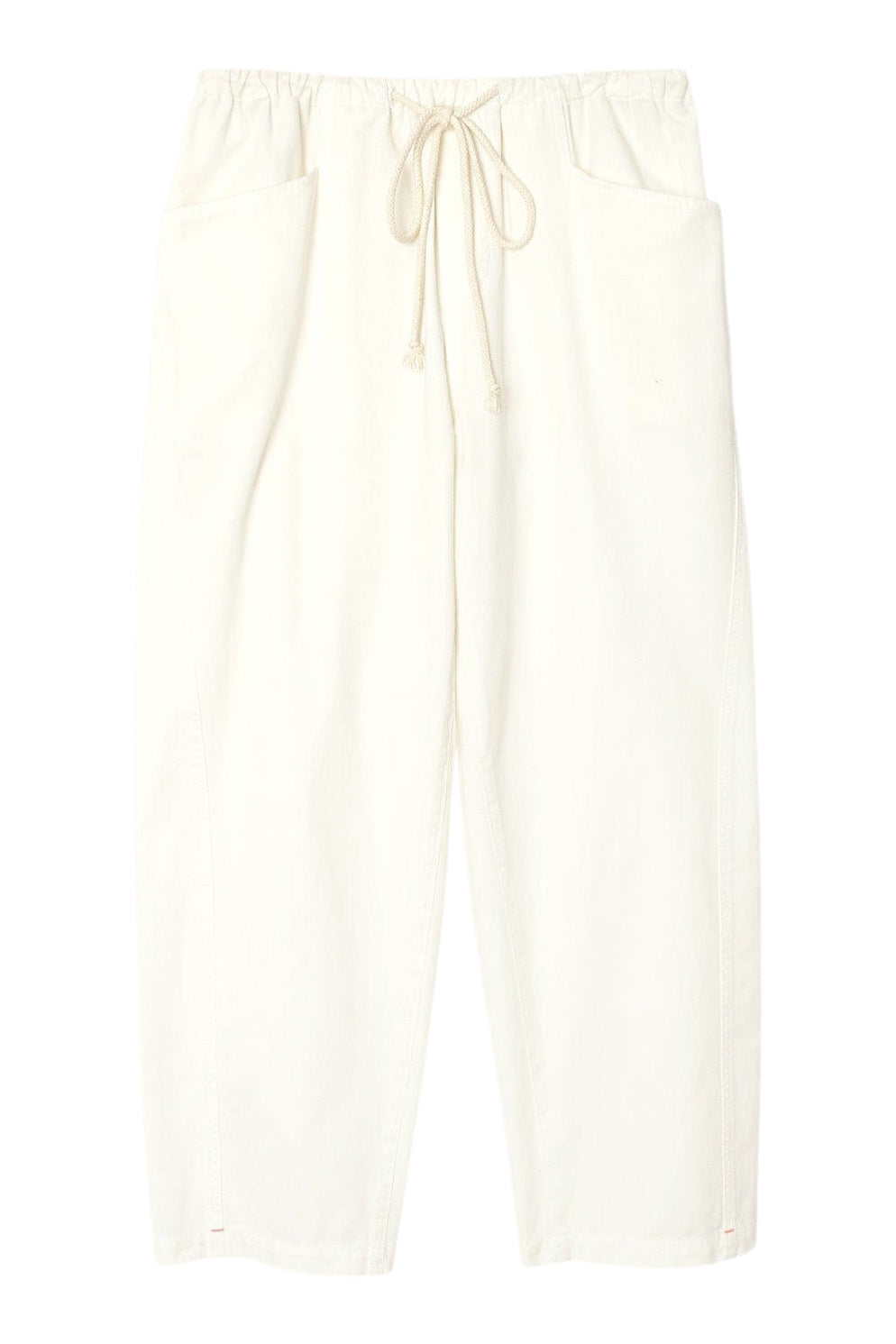 Xirena Baxter Twill Pant in Chalk White