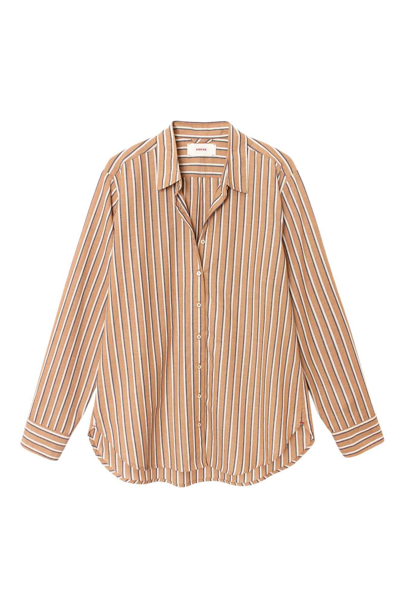 Xirena Beau Shirt in Hickory Navy