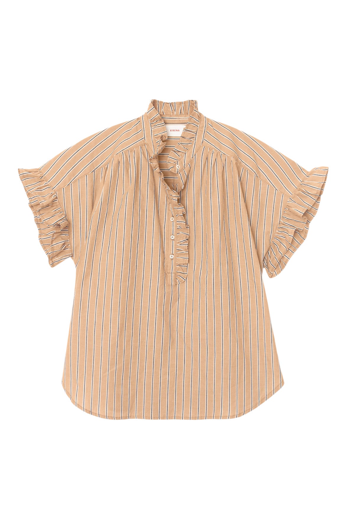 Xirena Brie Top in Toffee Stripe
