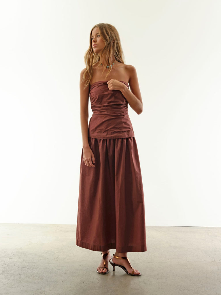 Xirena Ciara Dress in Adobe Brown