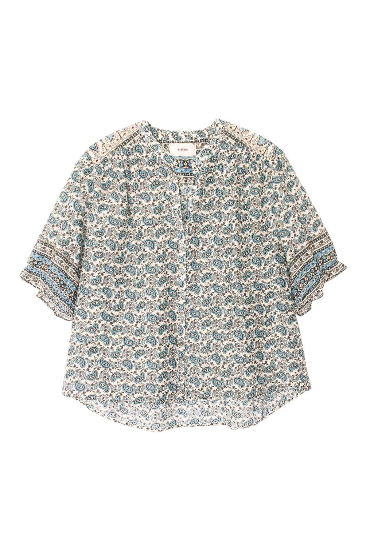 Xirena Eden Shirt in Blue Bay