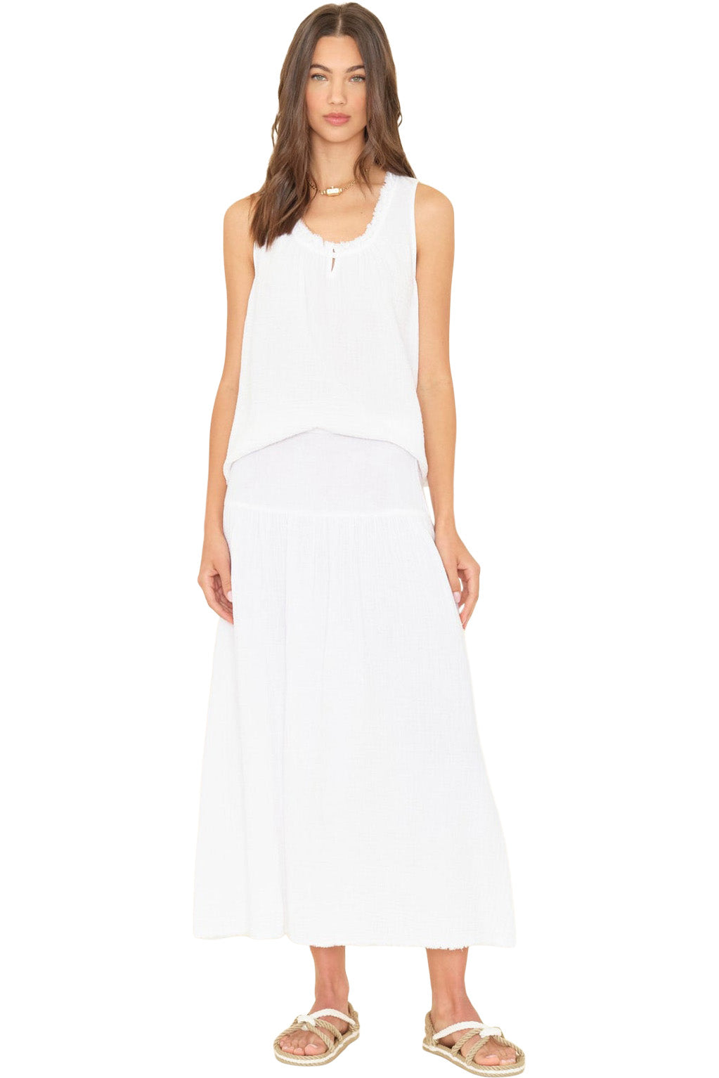 Xirena Evelyn Skirt in White