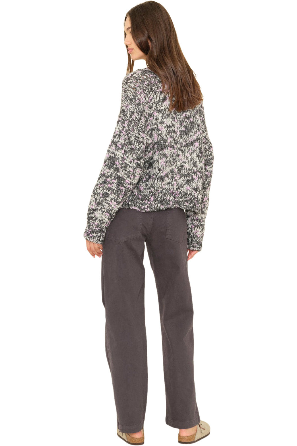 Xirena Florian Twill Pant in Vintage Black