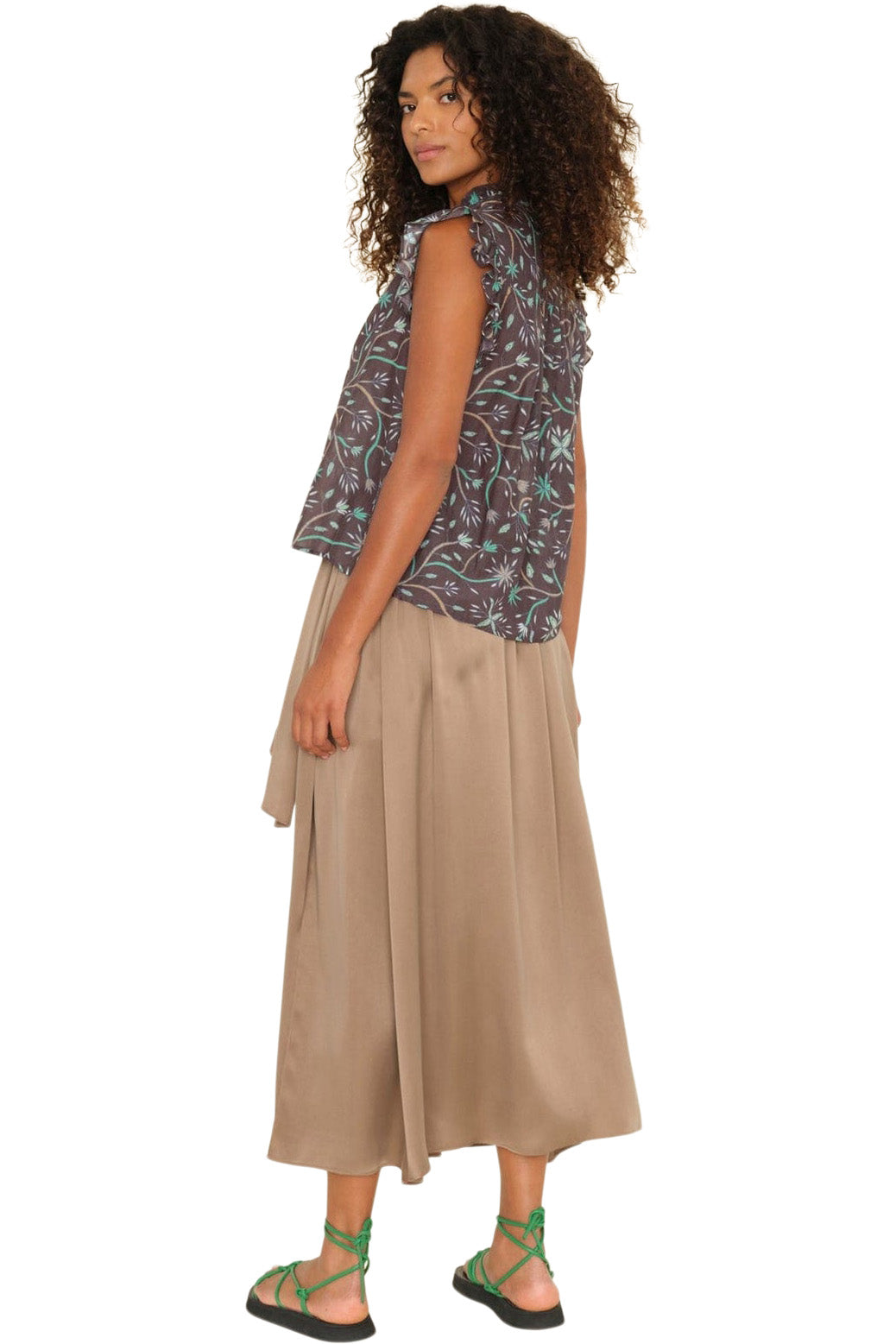 Xirena Glenda Skirt in Cool Bronze