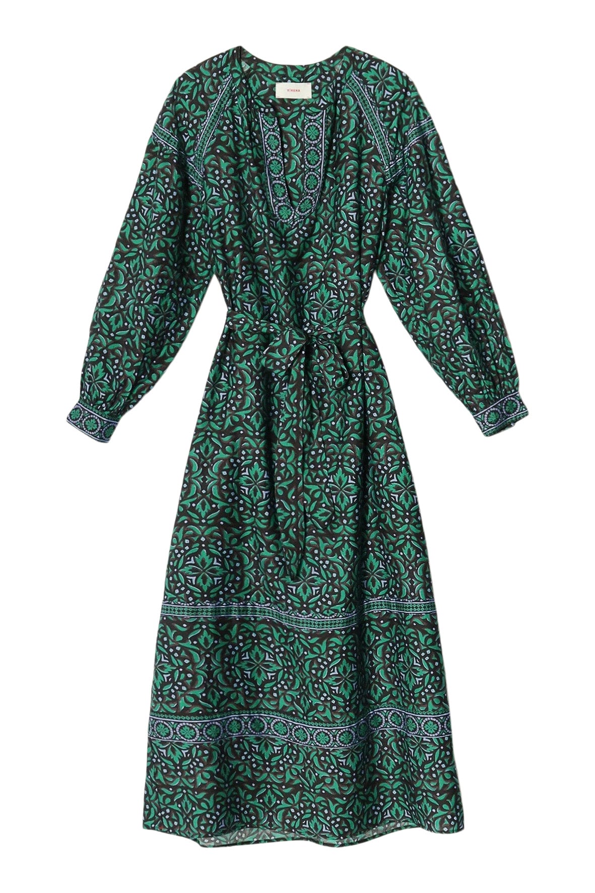 Xirena Isobel Dress in Green Smoke