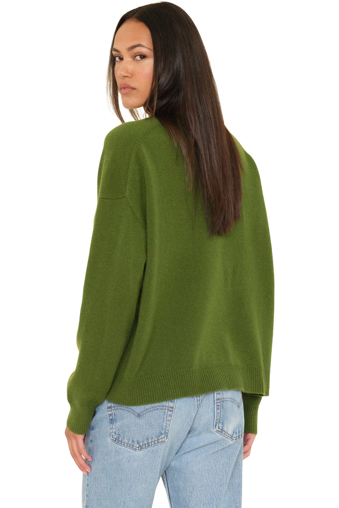 Xirena Jodie Sweater in Herb Green