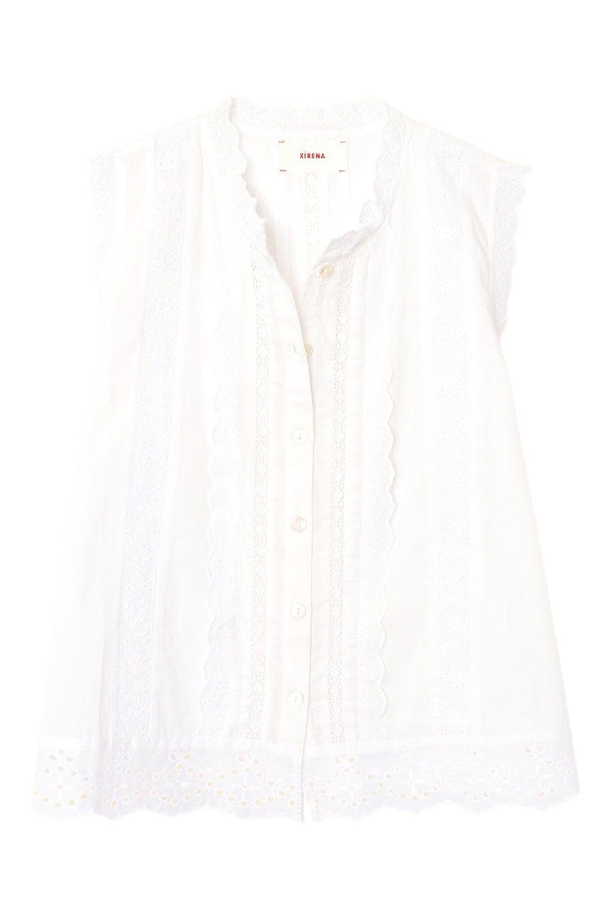 Xirena Lara Shirt in White