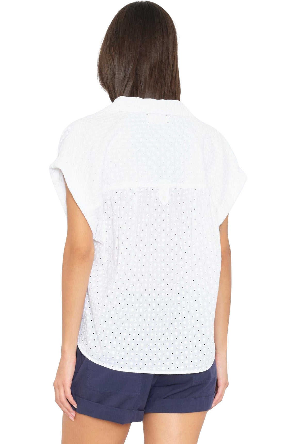 Xirena Lexi Shirt in White Eyelet