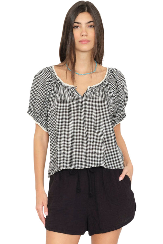 Xirena Maisie Top in Black Sand
