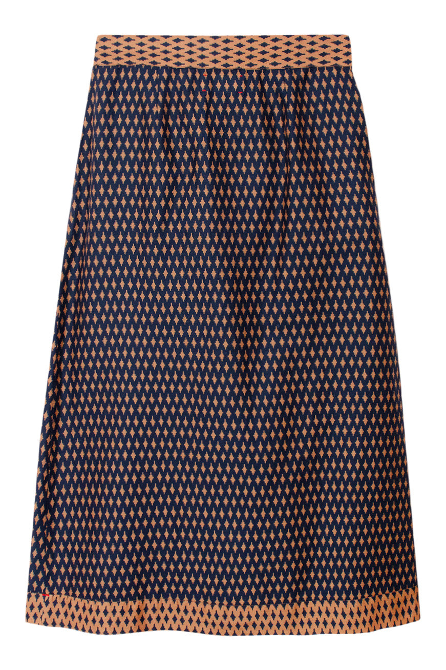 Xirena Marta Skirt in Navy Diamond