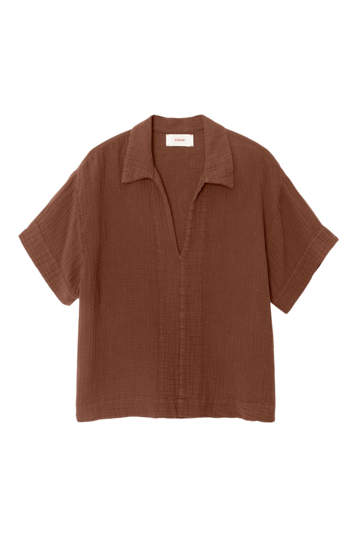 Xirena Reign Top in Cocoa Bean