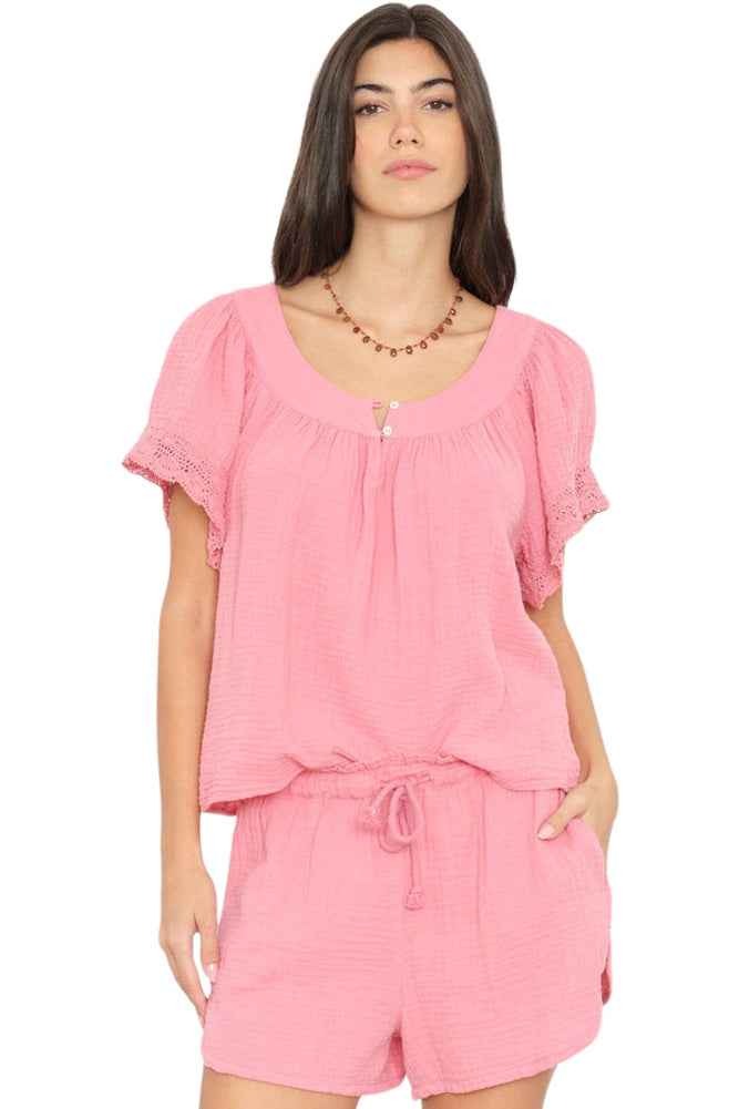 Xirena Rita Top in Faded Rose