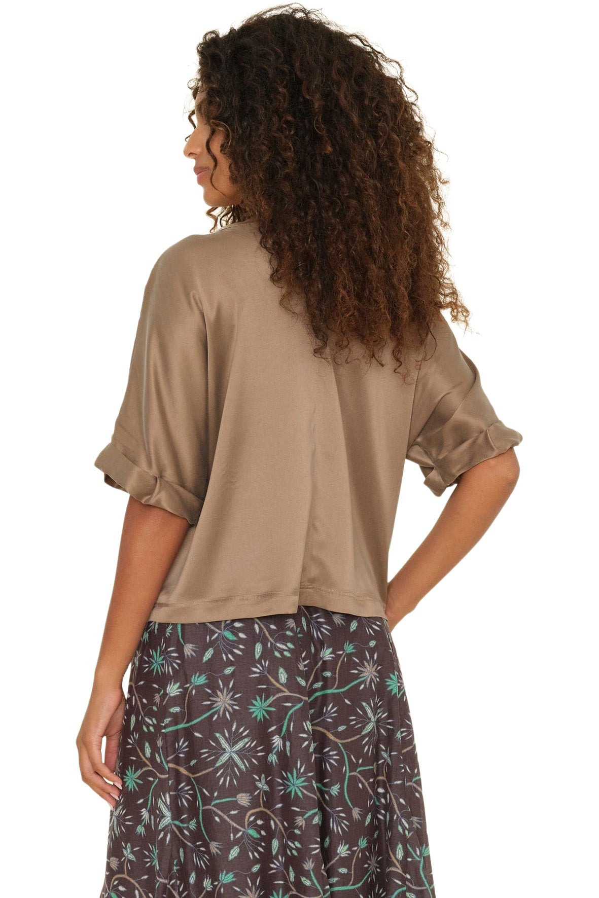 Xirena Savoye Top in Cool Bronze