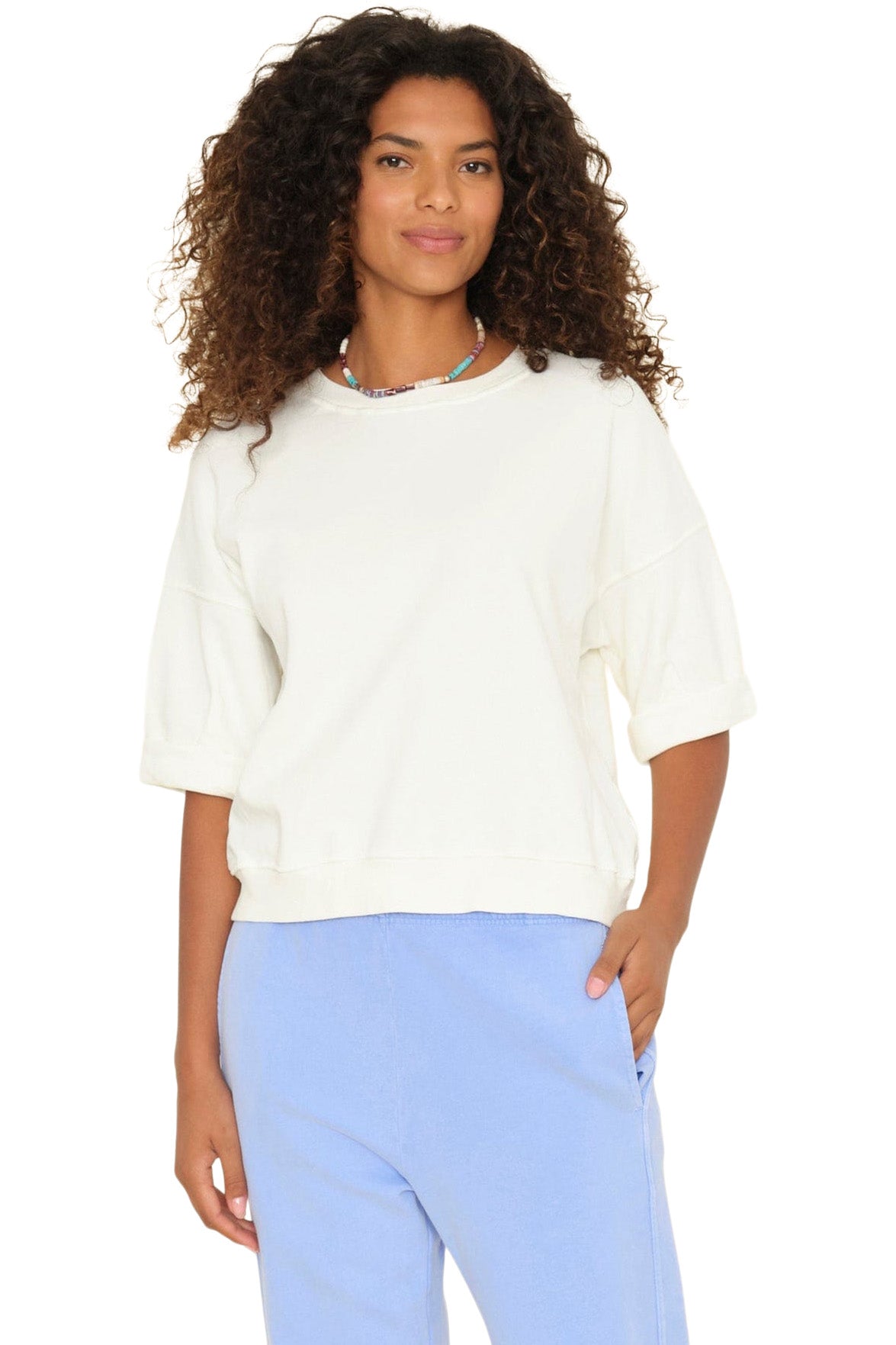 Xirena Trixie Sweatshirt in Alabaster