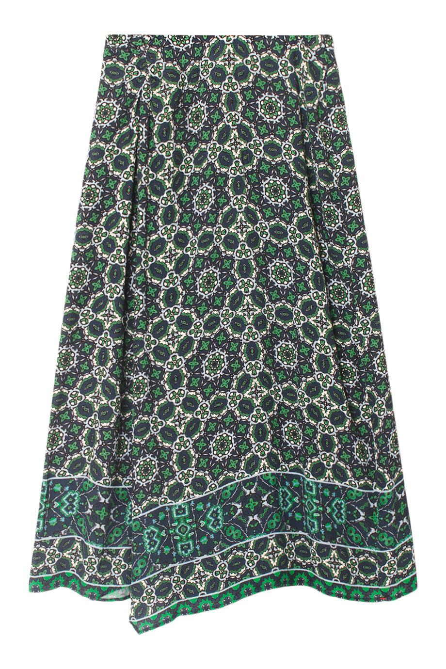 Xirena Yana Skirt in Navy Tile