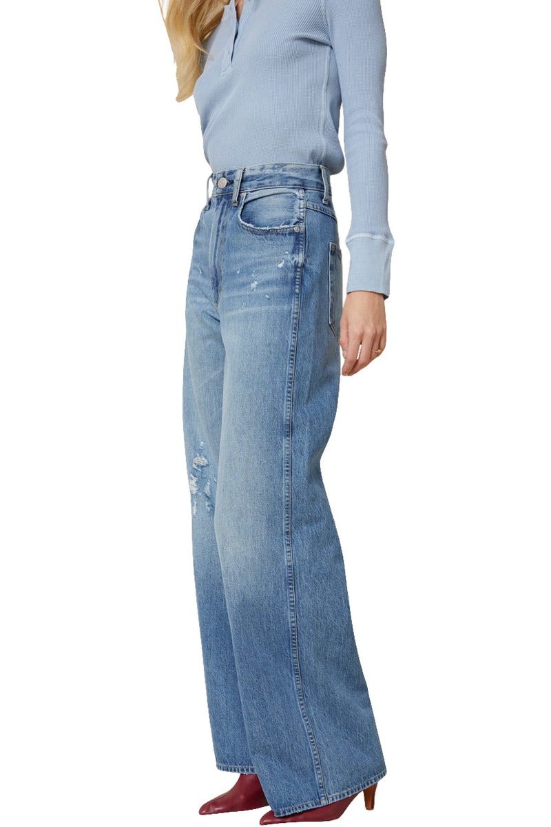 Amo Denim Frida Flare Jeans in Back to Life