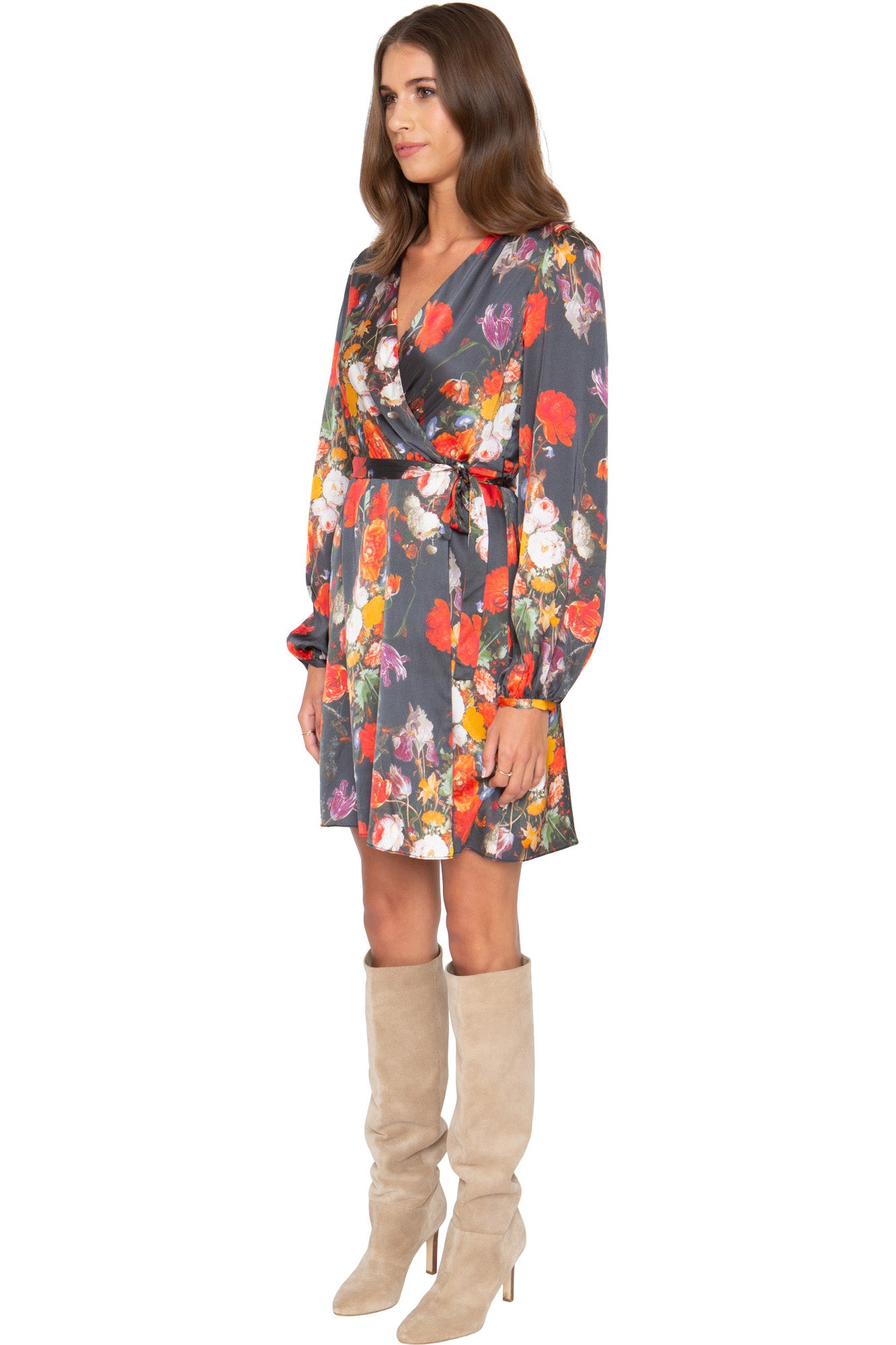 Caballero Sofia Dress in Painted Still Life