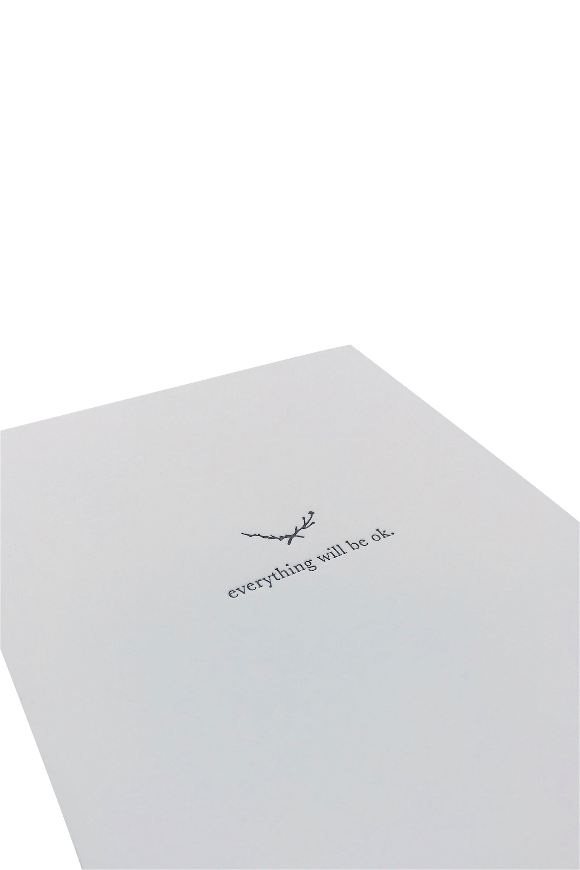 HomArt Everything Will Be OK Greeting Card