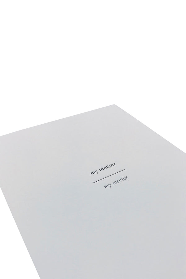 HomArt My Mother My Mentor Greeting Card