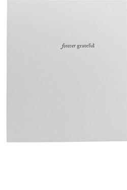 HomArt Forever Grateful Greeting Card
