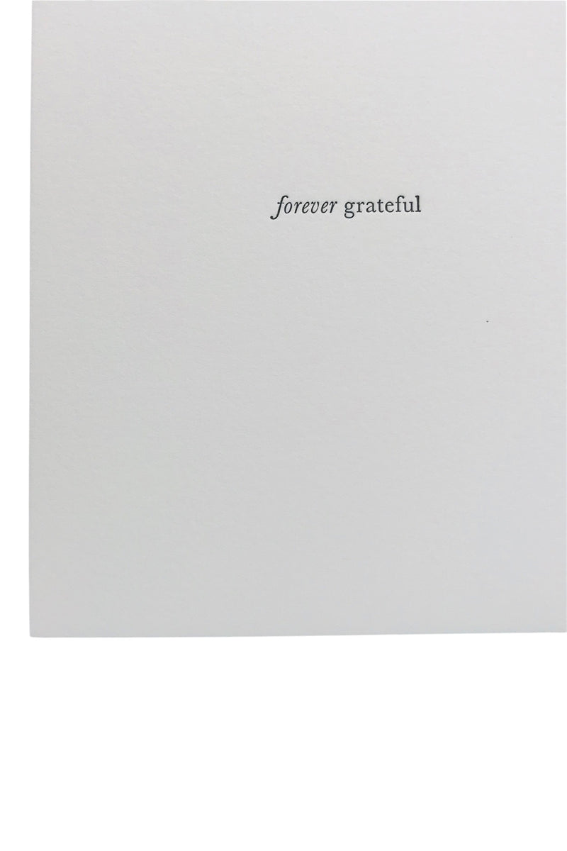 HomArt Forever Grateful Greeting Card
