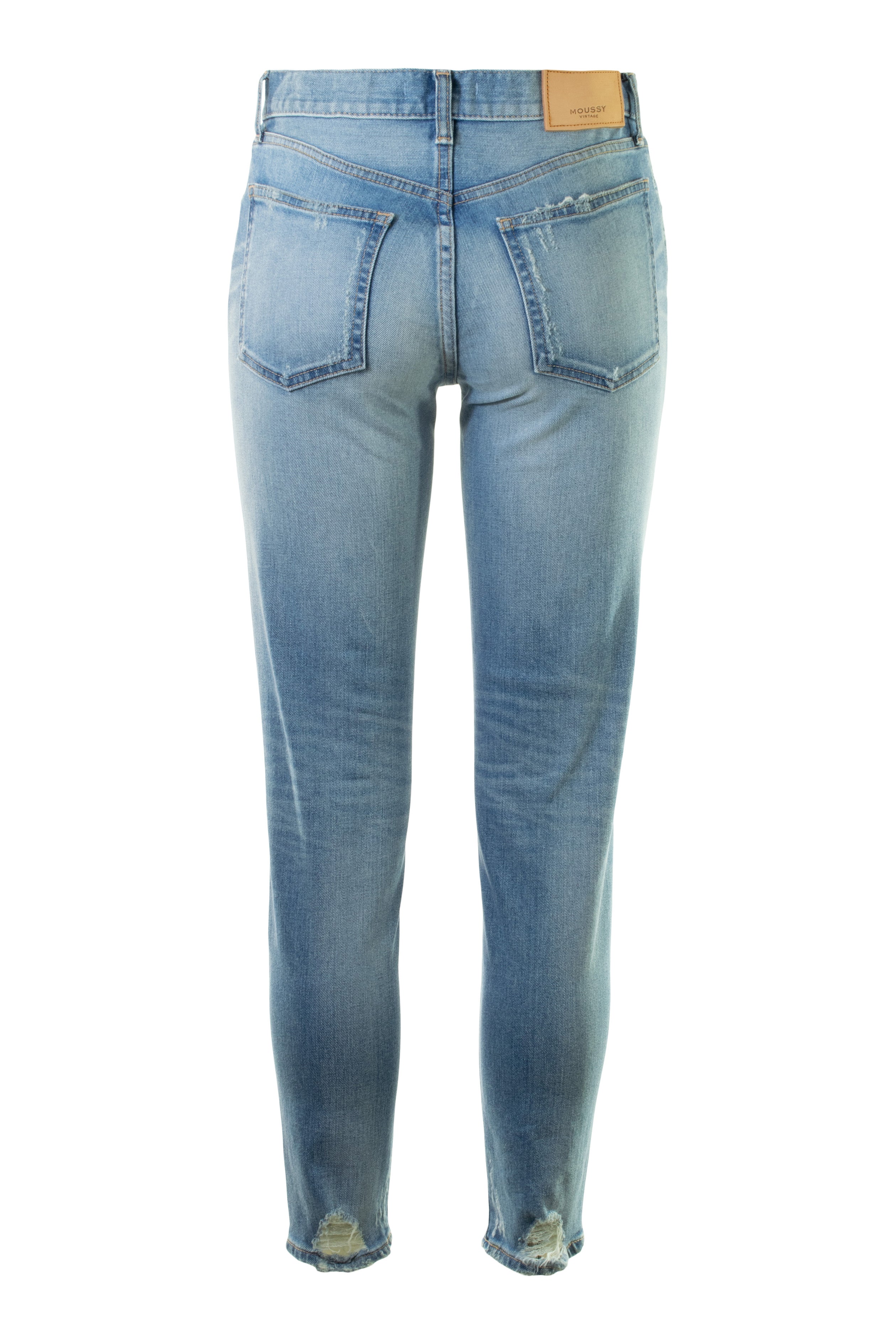 Moussy Velma Skinny in Blue