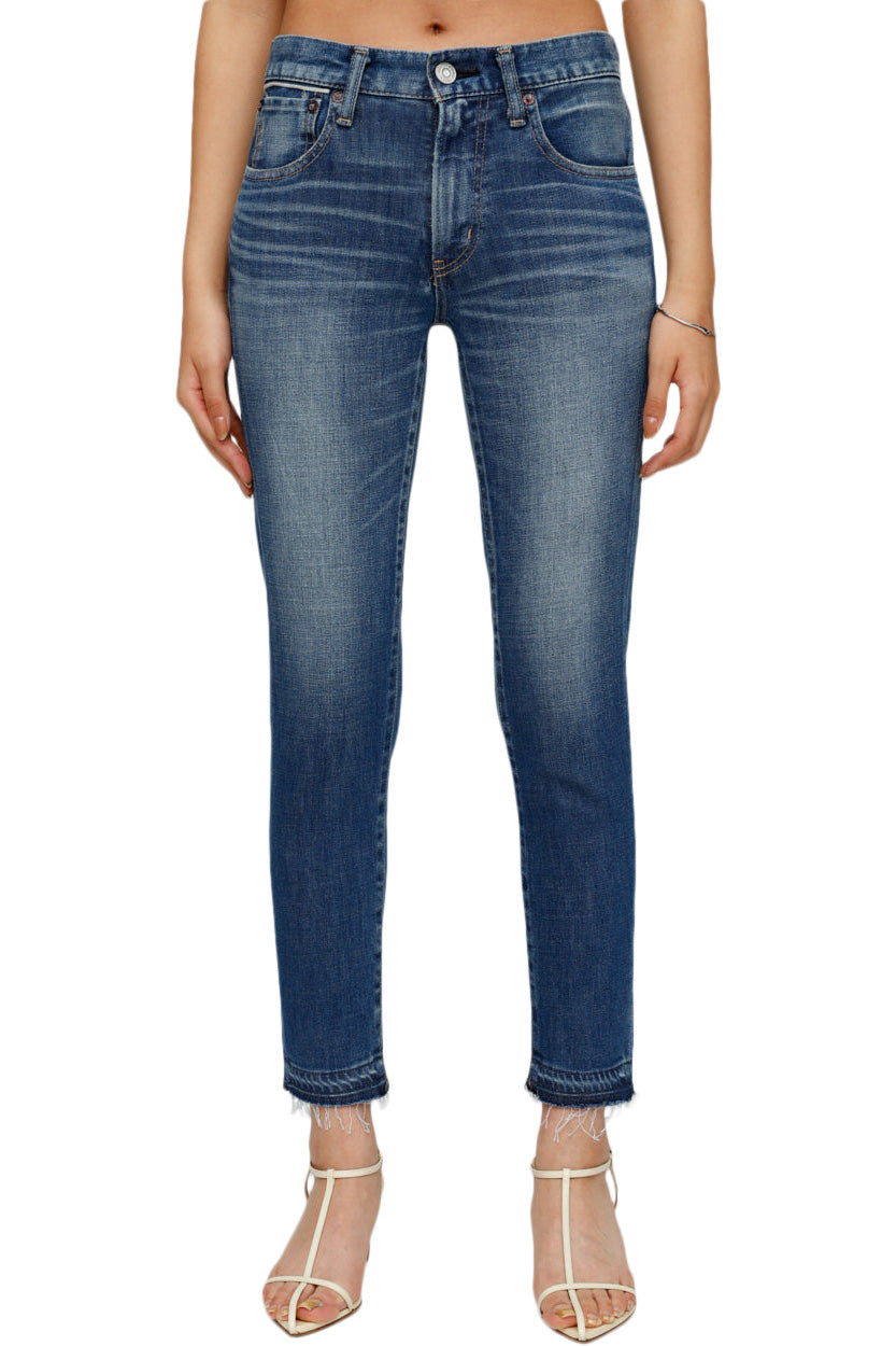 Moussy Denim Clarence Skinny in Light Blue