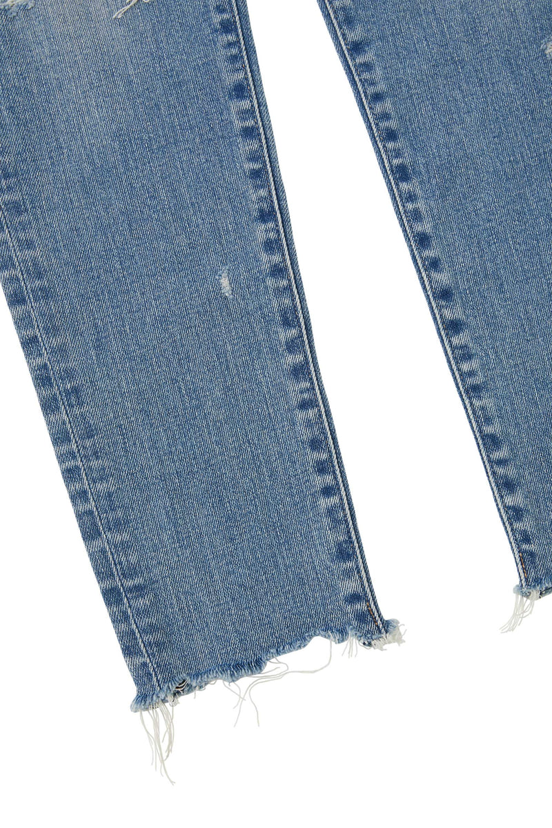 Moussy Denim Depew Skinny Jeans in Light Blue