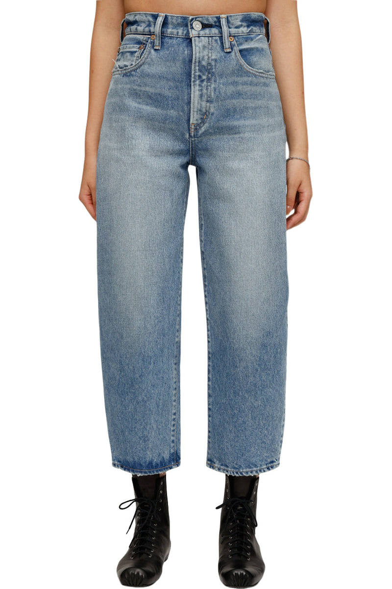Moussy Denim Ecorse Round Jeans in Blue