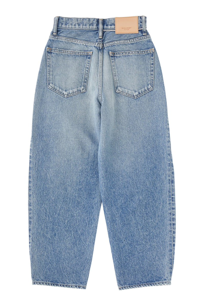 Moussy Denim Ecorse Round Jeans in Blue