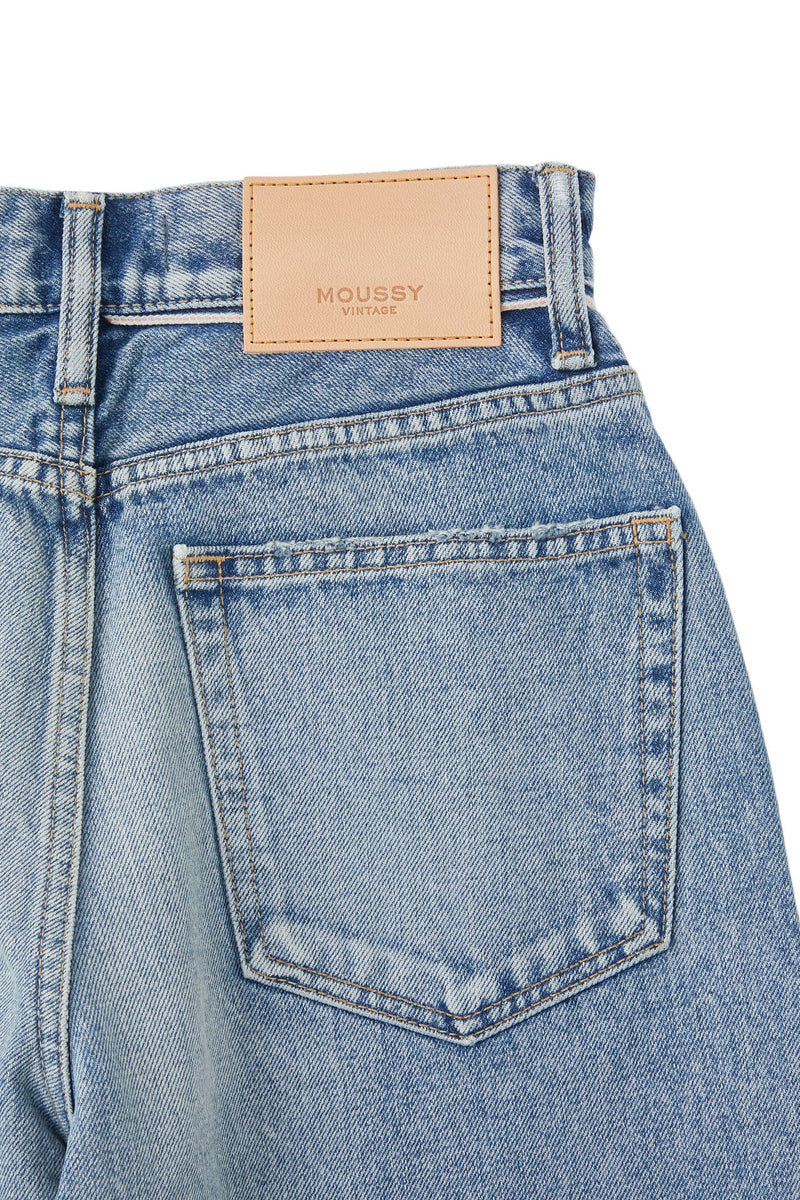 Moussy Denim Ecorse Round Jeans in Blue