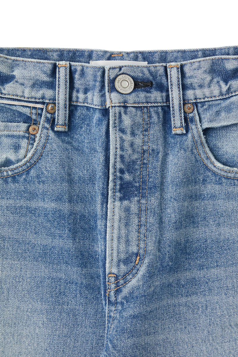 Moussy Denim Ecorse Round Jeans in Blue