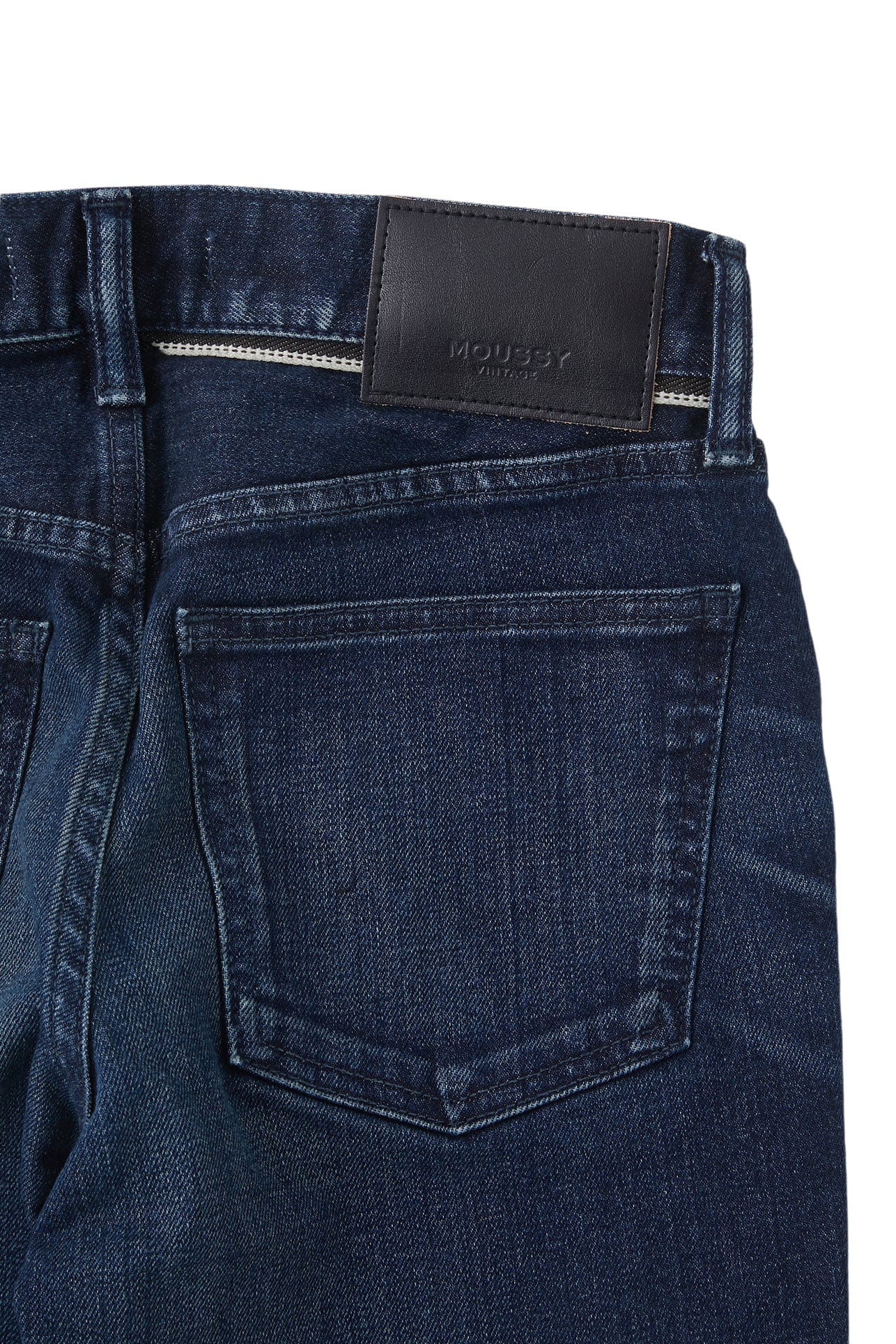 Moussy Denim Emma Skinny Jeans in Dark Blue