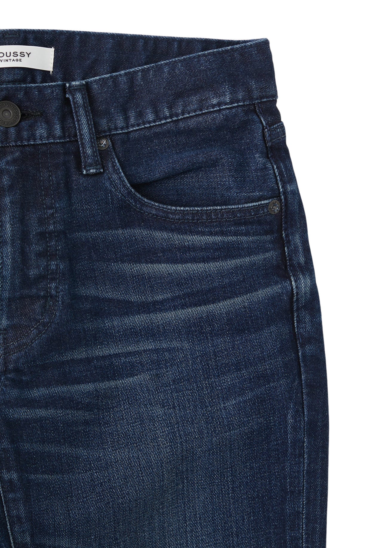 Moussy Denim Emma Skinny Jeans in Dark Blue