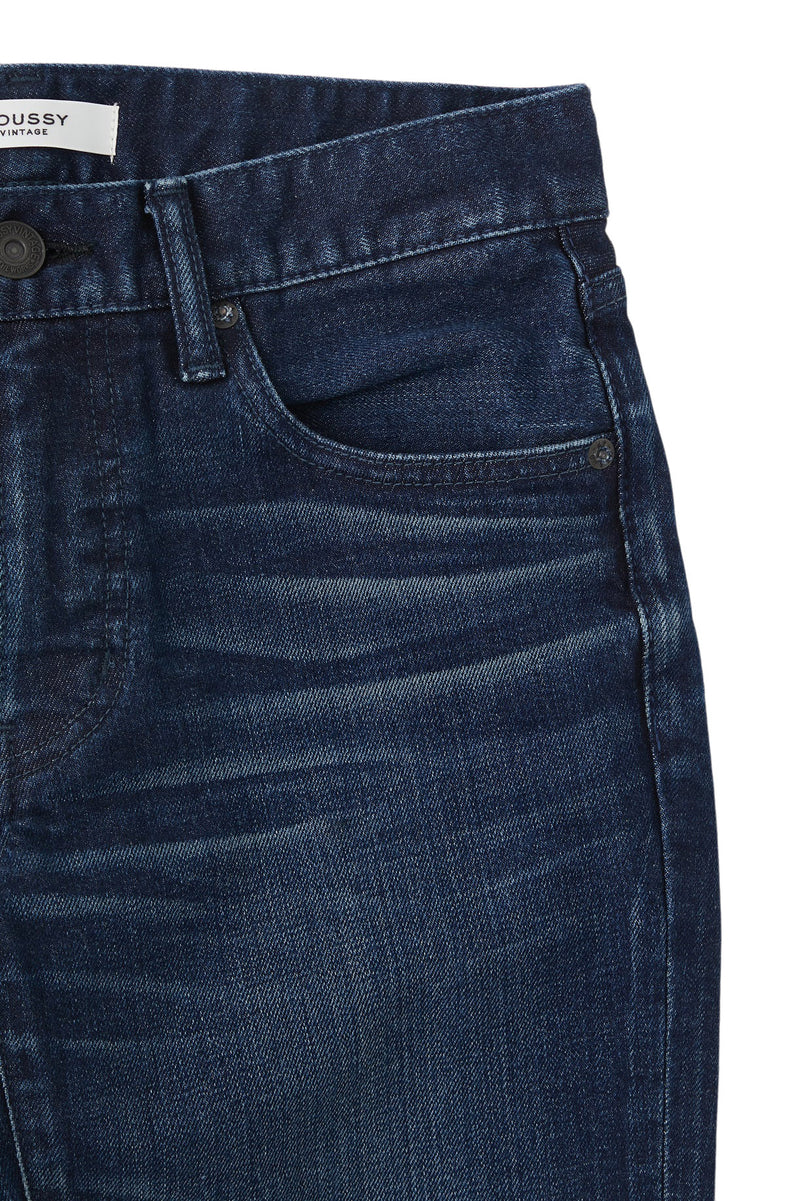 Moussy Denim Emma Skinny Jeans in Dark Blue