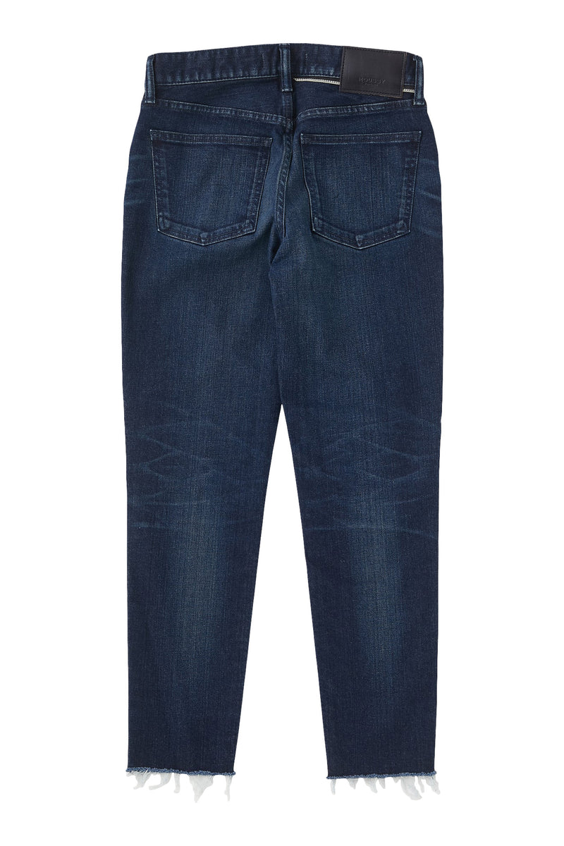 Moussy Denim Emma Skinny Jeans in Dark Blue