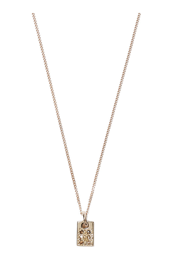 Chan Luu Petite Domino Necklace in Yellow Gold
