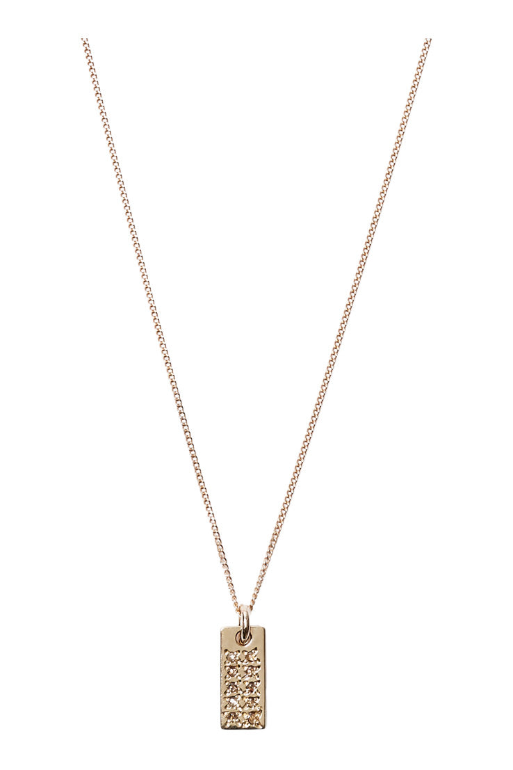 Chan Luu Domino Necklace in Yellow Gold