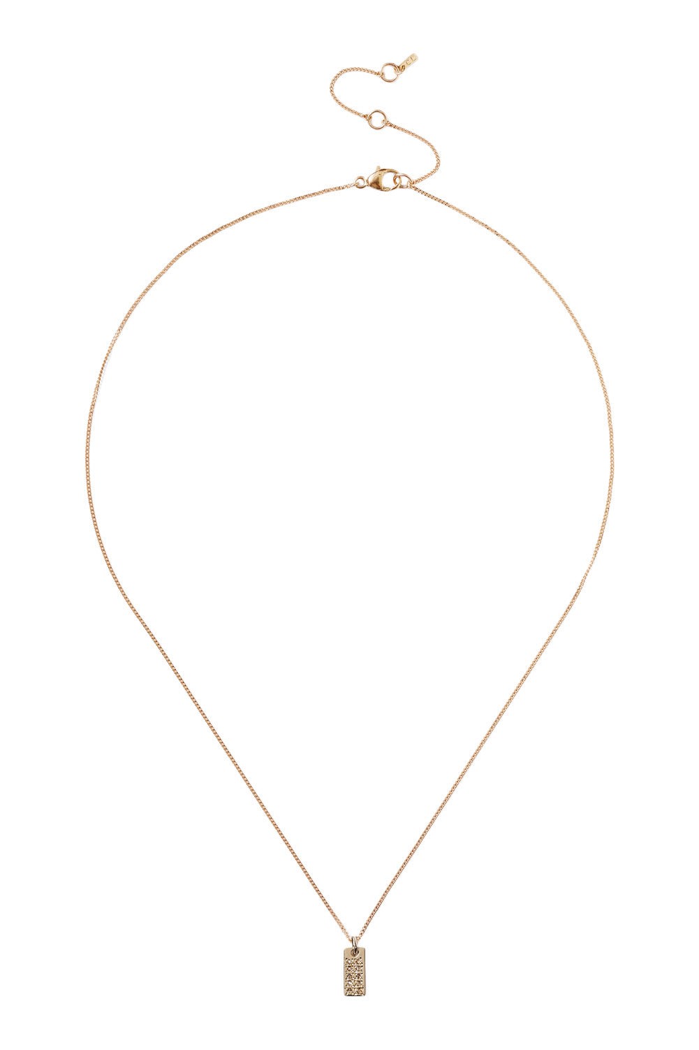 Chan Luu Domino Necklace in Yellow Gold
