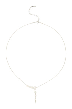 Chan Luu Graduated White Pearl Necklace