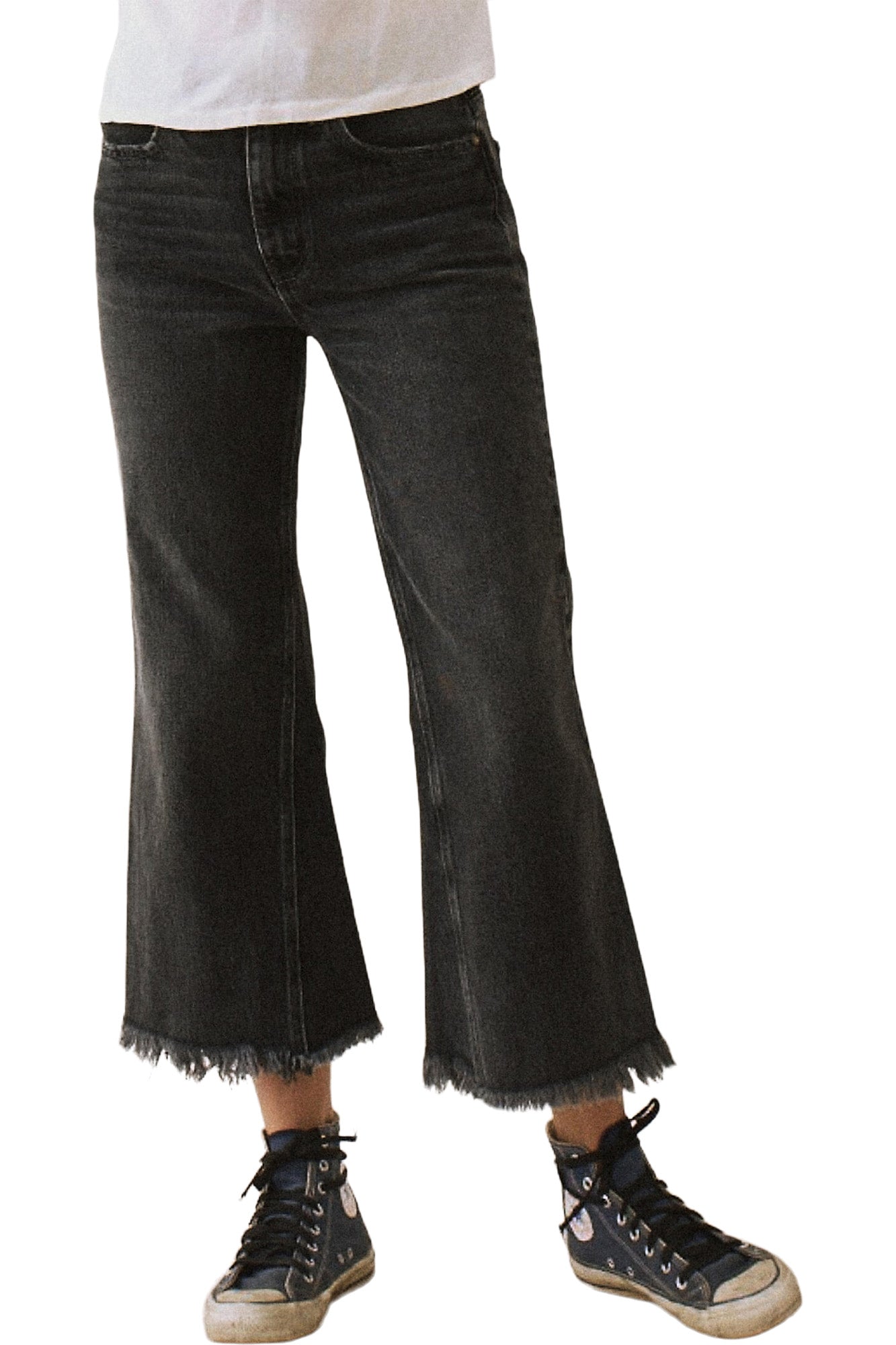 The Great The Kick Bell Jean in Onyx Wash