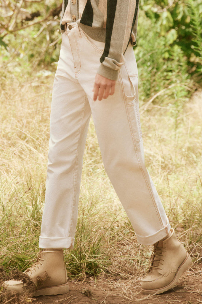 The Great The Carpenter Pant in Natural