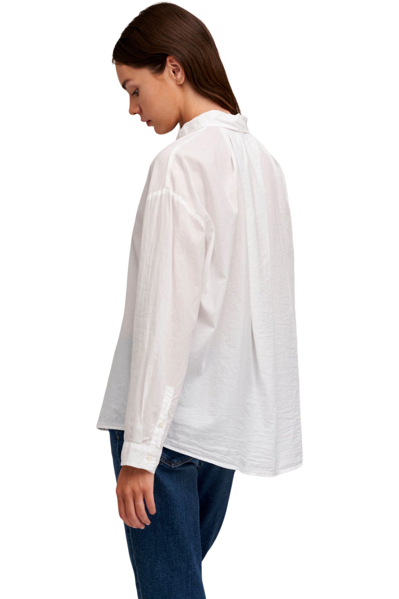 Velvet Devyn Button Up Shirt in White